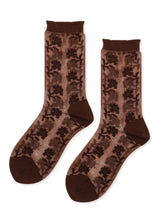 Weylie Sheer Crew in Chocolate - The Shoe Hive
