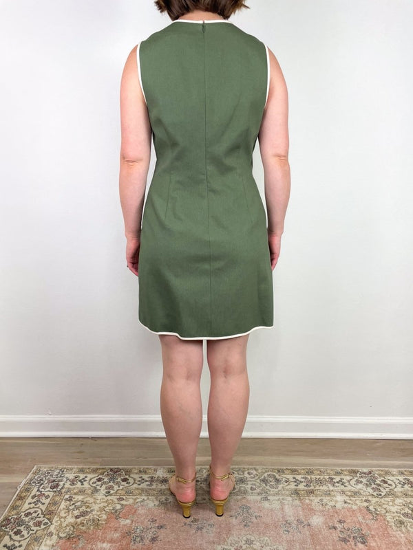 Whistler Dress in Stone Army - The Shoe Hive