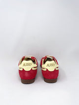 Windspin Low in Ruby/Rutabaga Suede Leather - The Shoe Hive
