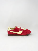 Windspin Low in Ruby/Rutabaga Suede Leather - The Shoe Hive