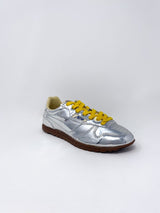 Windspin Low Women's in Mirror Nylon Silver/Ivory - The Shoe Hive