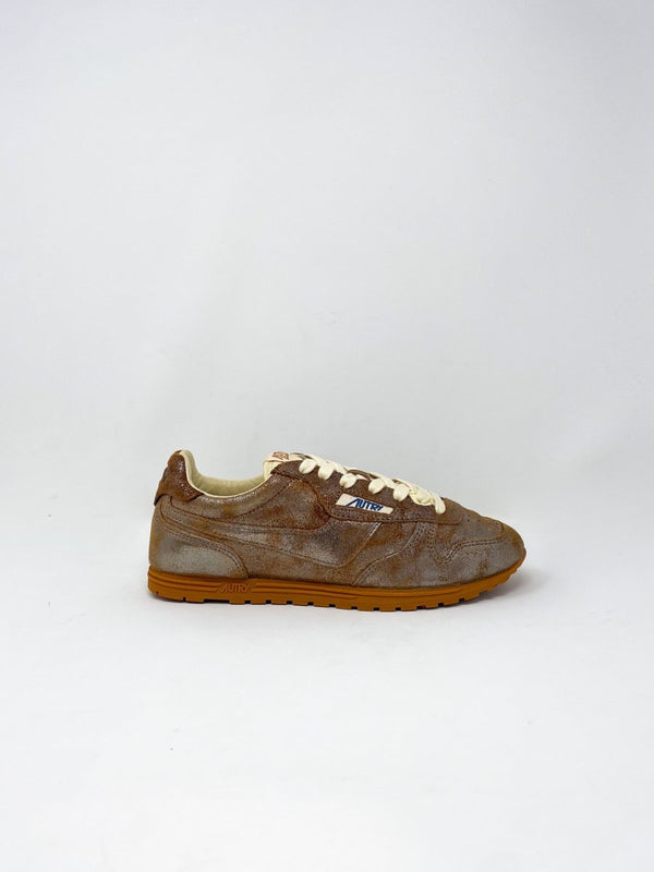 Windspin Low Women's in Nylon Brown/Ivory - The Shoe Hive