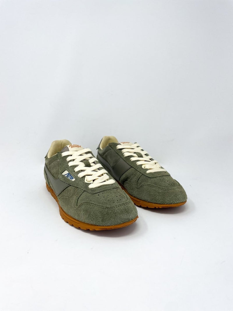 Windspin Low Women's in Suede Leather Moss - The Shoe Hive