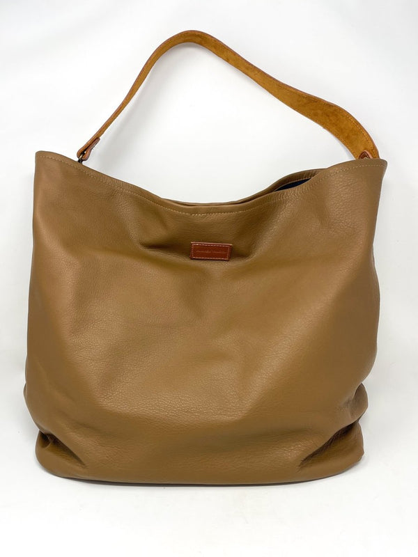 XL Jane Slouch Bag in Luggage - The Shoe Hive