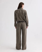 Yellowstone Button Down in Slate - The Shoe Hive