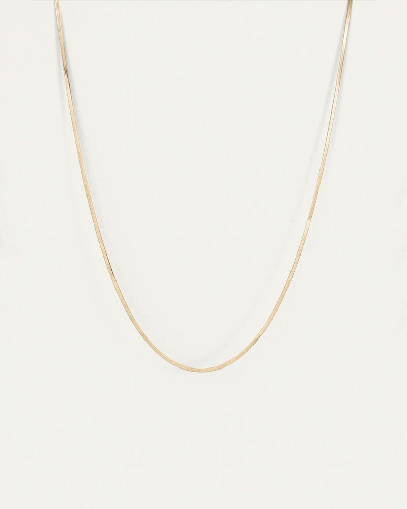 Zeina Slim Chain in Gold - The Shoe Hive