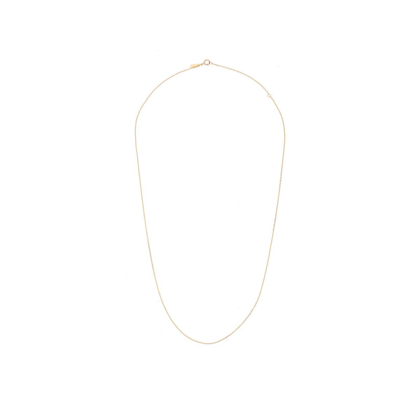16" 1mm Diamond Cut Finished Chain in 14K Yellow Gold by Adina Reyter - The Shoe Hive