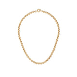 18" Chunky Rolo Chain Necklace in 14 Yellow Gold by Adina Reyter - The Shoe Hive