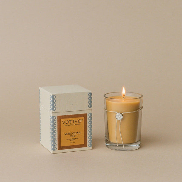 6.8oz Aromatic Candle in Moroccan Fig - The Shoe Hive
