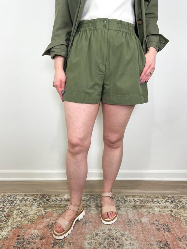 Aspen Short in Army Green - The Shoe Hive