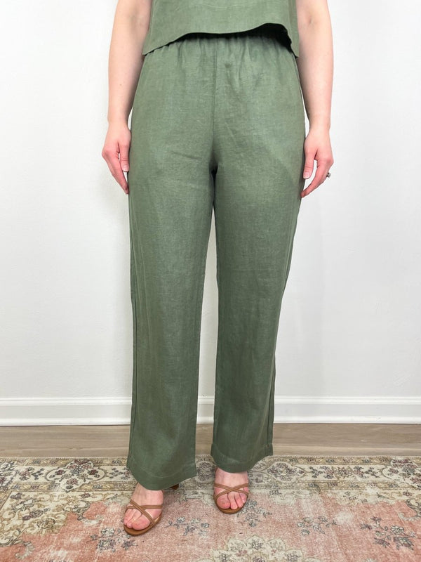 Atticus Pant in Mossy - The Shoe Hive