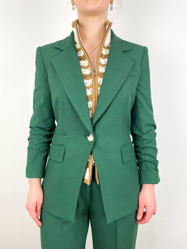 Battista Dickey Jacket in Forest - The Shoe Hive