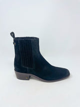 Bronson Sporty Luxe Suede in Black - The Shoe Hive