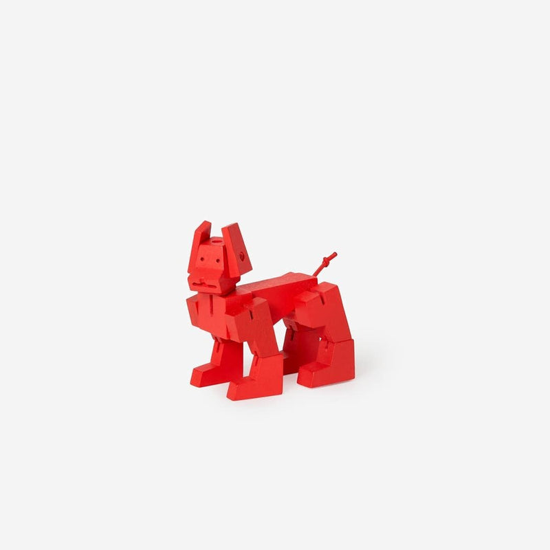 Cubebot Milo Micro in Red by Areaware - The Shoe Hive