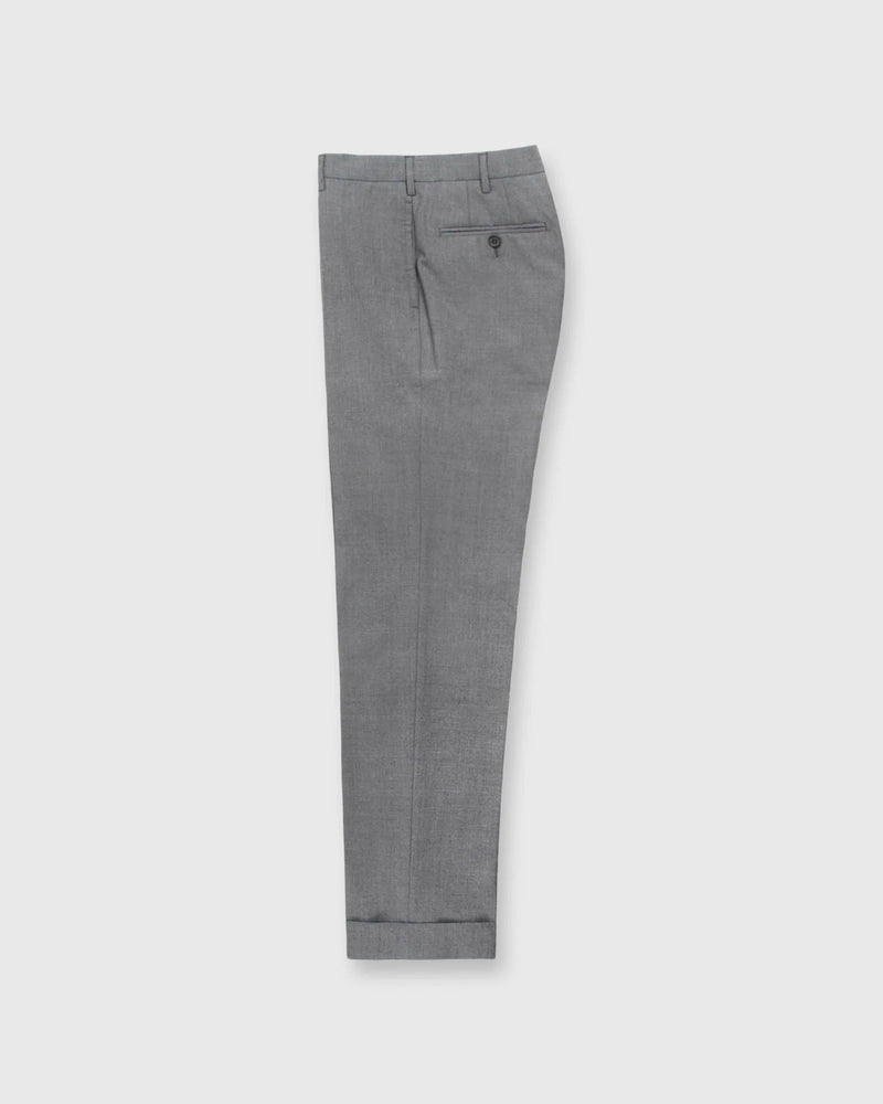 Dress Trouser Oxford Grey Lightweight Twill by Sid Mashburn - The Shoe Hive
