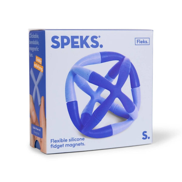 Fleks Flexible Silicone Fidget Magnets in Bluegrass by Speks - The Shoe Hive