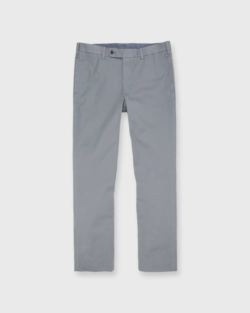 Garment Dyed Sport Trouser in Cement Lightweight Twill - The Shoe Hive