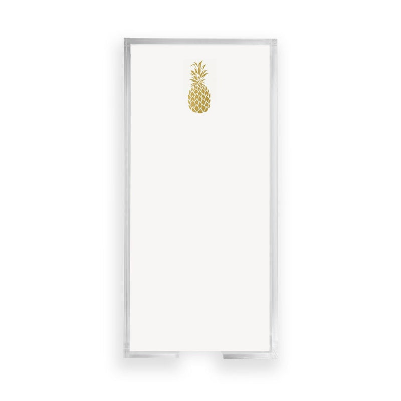 Gold Foil Pineapple Buck Notepad - The Shoe Hive