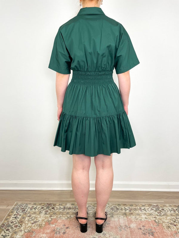 Greta Dress in Forest - The Shoe Hive