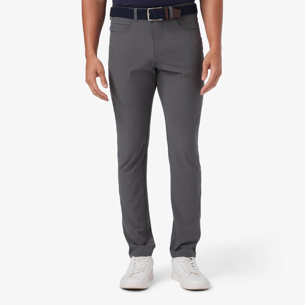 Helmsman 5 Pocket Pant in Charcoal Solid - The Shoe Hive