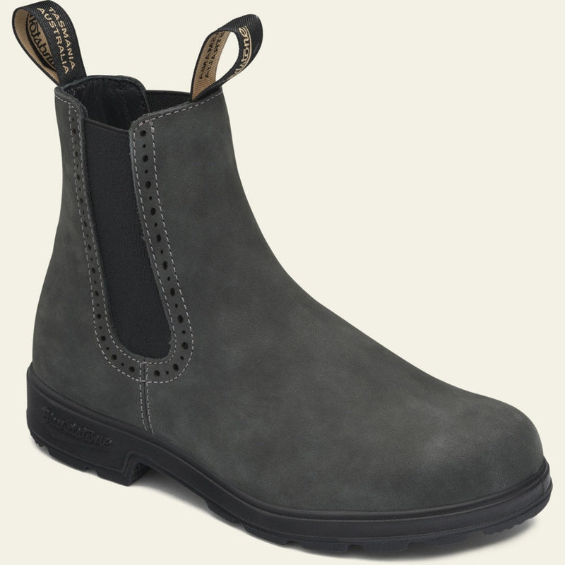 High Top Boots in Rustic Black by Blundstone - The Shoe Hive