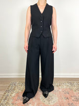 Isla Waistcoat in Black - The Shoe Hive