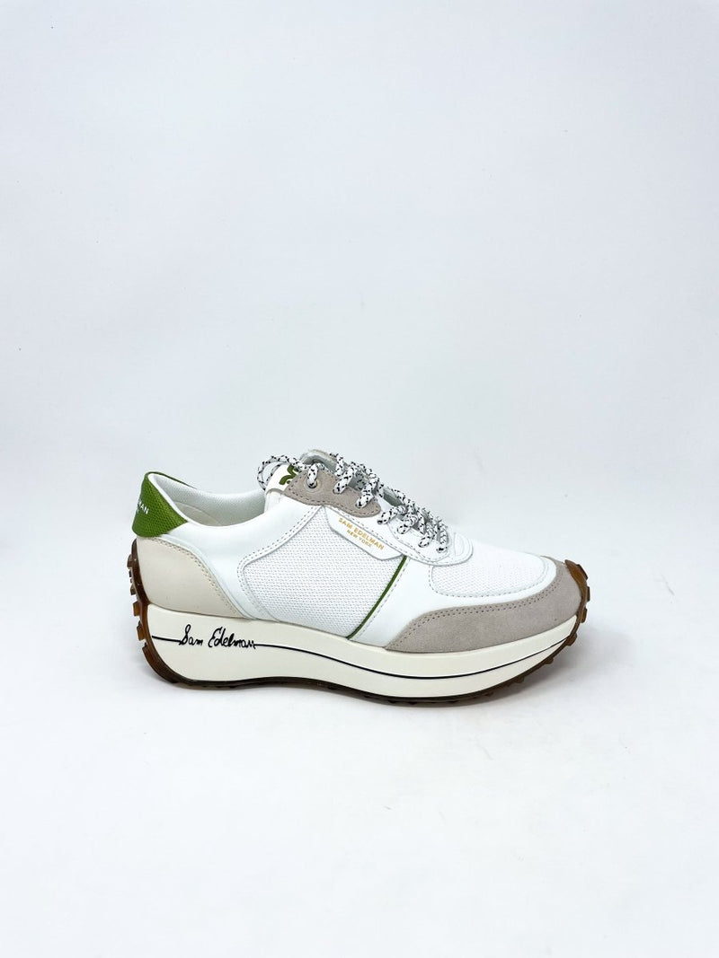 Jayce in White/Matcha Green - The Shoe Hive