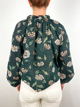 Kaitlyn Blouse in Balsam - The Shoe Hive