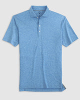 Maddox Solid Top Shelf Performance Polo in Biarritz - The Shoe Hive