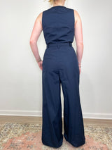 Marin Jumpsuit in Midnight - The Shoe Hive