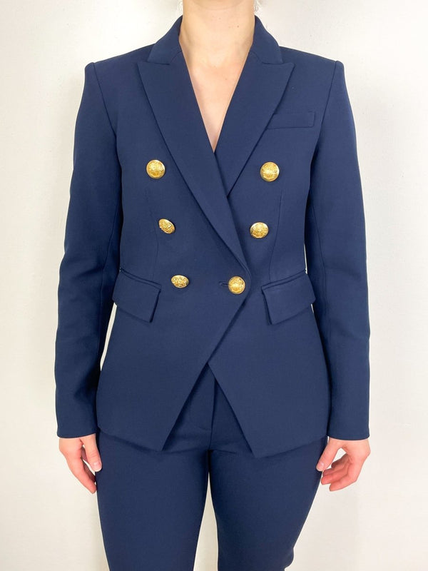 Miller Dickey Jacket in Navy - The Shoe Hive