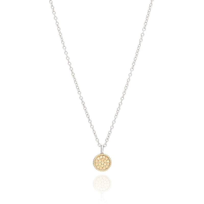 Mini Circle Necklace 16-18" in Gold/Silver - The Shoe Hive