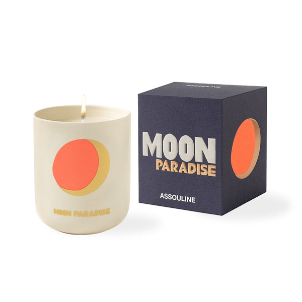 Moon Paradise Travel Candle by Assouline - The Shoe Hive