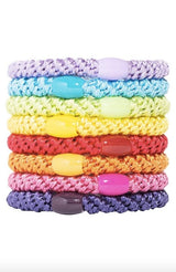 Ponytail Holders Set of 8 by France Luxe - The Shoe Hive