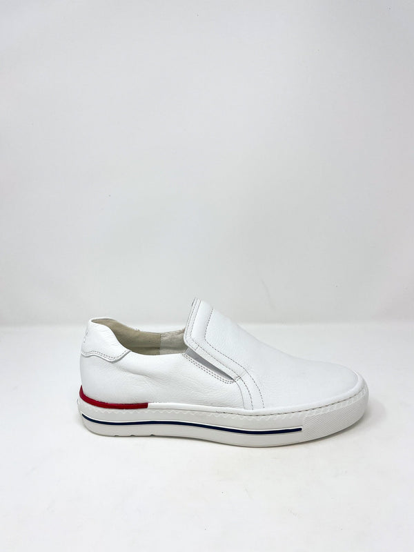 Quincy in White Leather by Paul Green - The Shoe Hive
