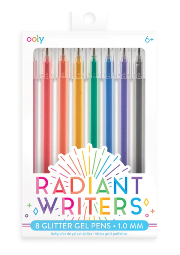 Radiant Writers Glitter Gel Pens - The Shoe Hive