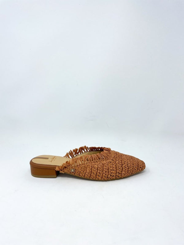 Reeta Raffia in Brown - The Shoe Hive