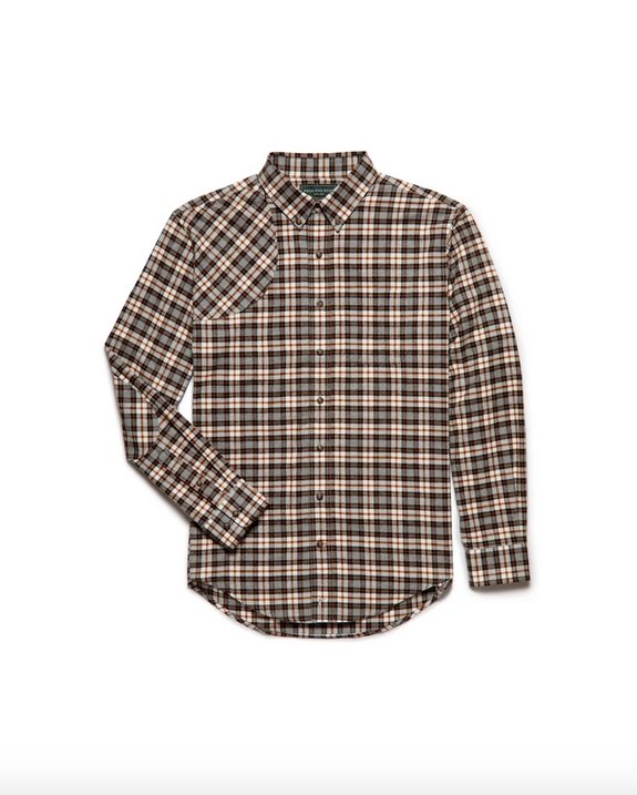 Sportsmans Shirt in Sharptail Plaid by Ball and Buck - The Shoe Hive