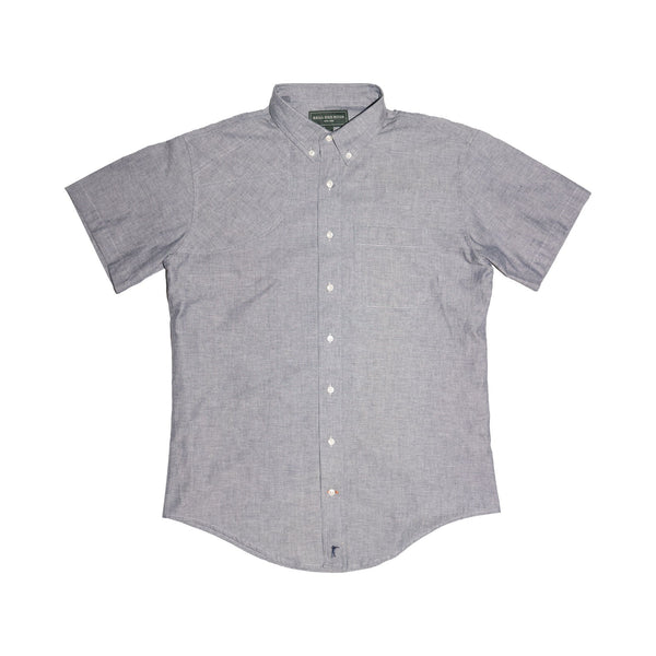 Sportsmans Short sleeve Chambray Shirt by Ball and Buck - The Shoe Hive