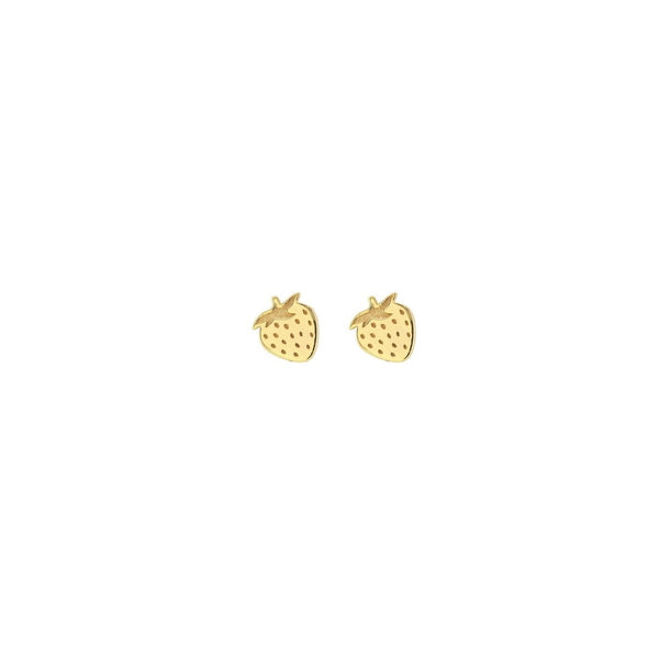 Strawberry Stud Earrings - The Shoe Hive