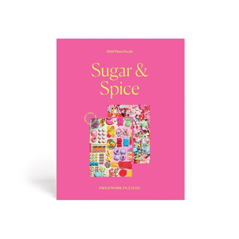 Sugar & Spice Double Sided 1000 Piece Puzzle - The Shoe Hive