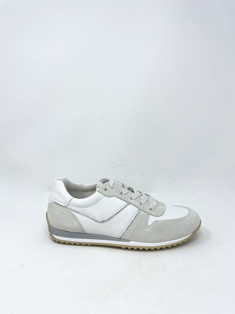 Tanner Sneaker in Ice White Combo - The Shoe Hive