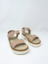 Tasha Sandal in Frappe Soft Patent - The Shoe Hive