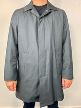 Tech Raincoat in Gray by Corneliani - The Shoe Hive