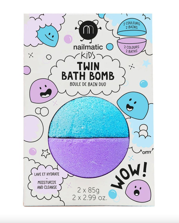 Twin Bath Bomb in Blue/Purple - The Shoe Hive