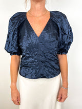 Vera Top in Sapphire by Ulla Johnson - The Shoe Hive