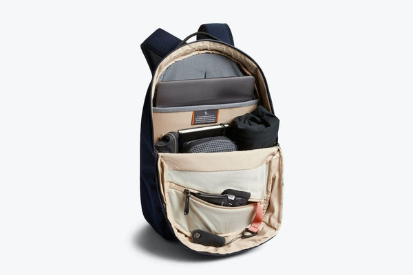 Via Backpack in Navy - The Shoe Hive