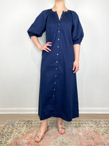 Vincent Dress in Navy - The Shoe Hive