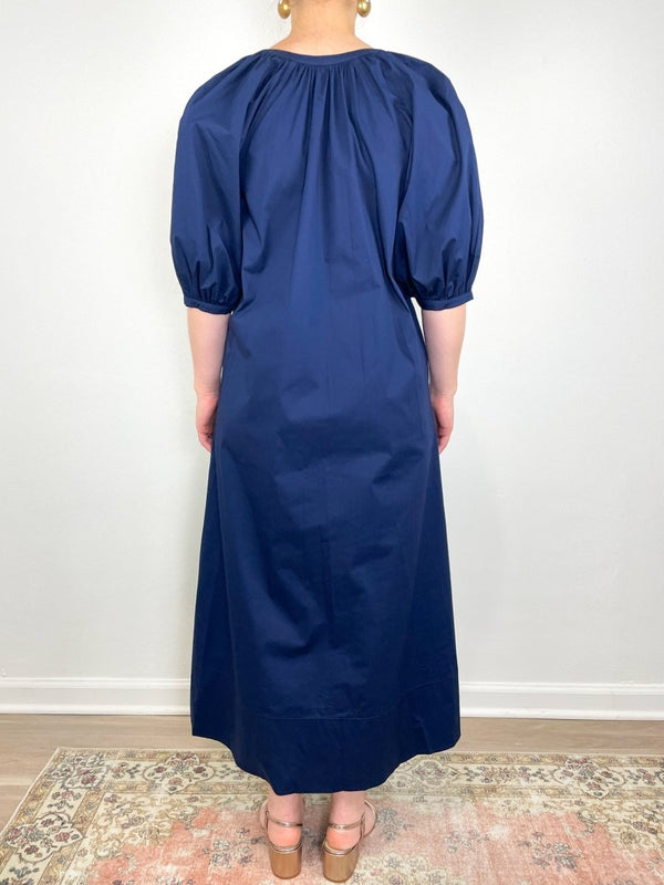 Vincent Dress in Navy - The Shoe Hive