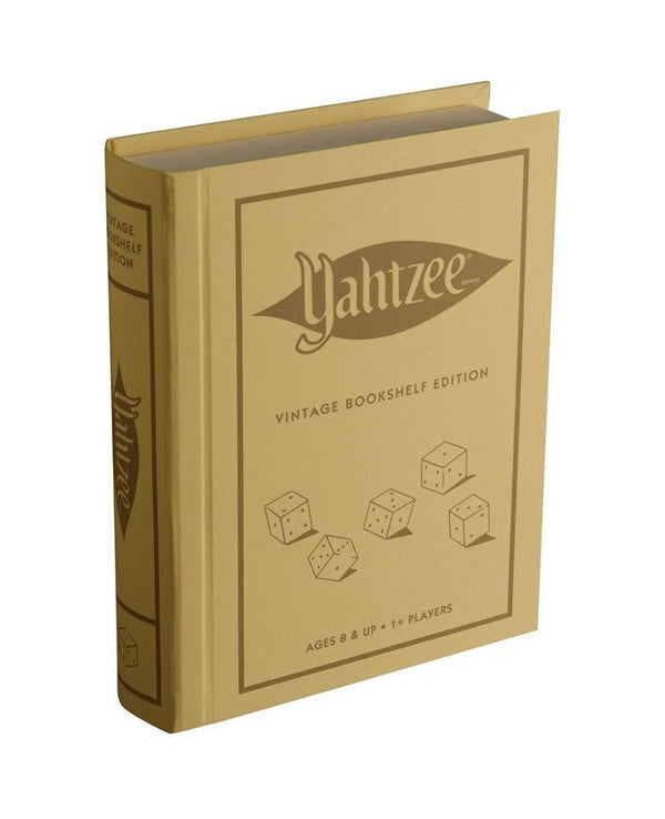 Yahtzee Vintage Bookshelf Edition - The Shoe Hive
